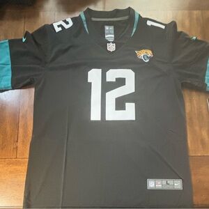 Travis Hunter #12 BLACK Jacksonville Jaguars Stitched Football Jersey Large NWT